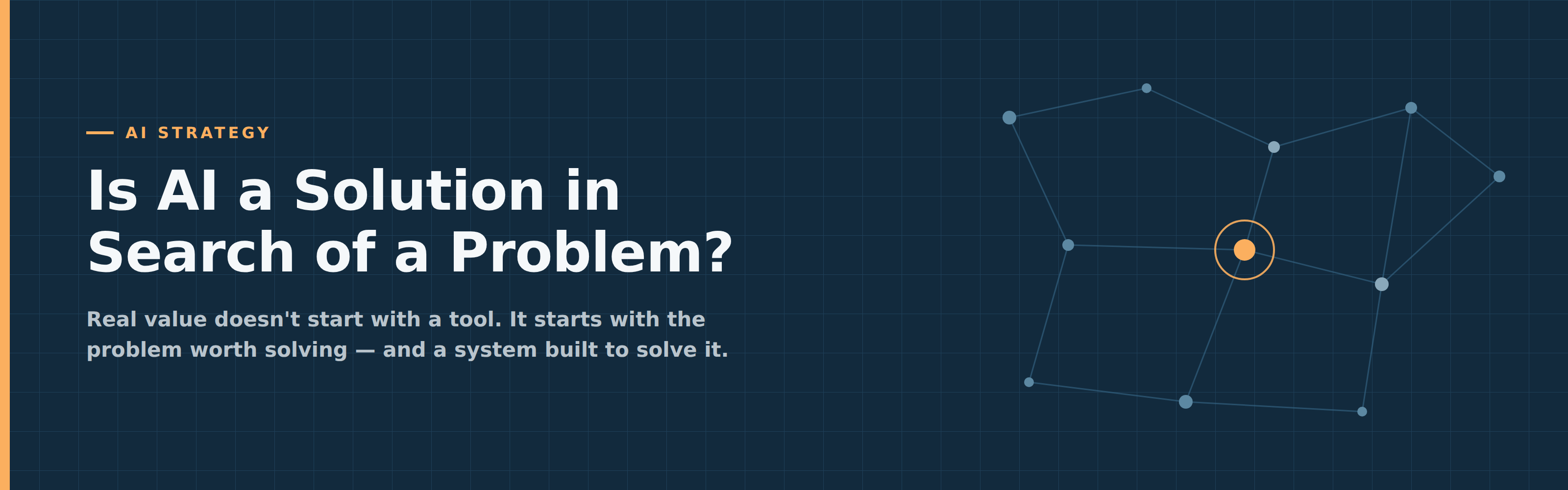 Is AI a Solution in Search of a Problem?