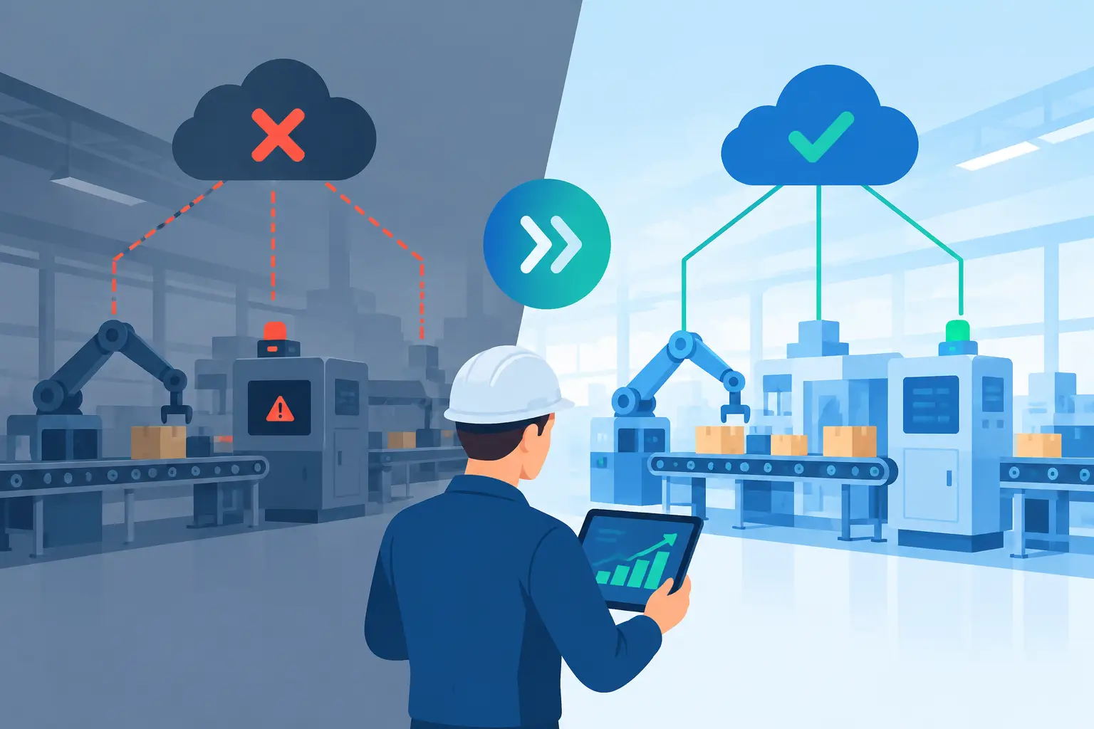 Manufacturing Network Outage Case Study That Restored Production