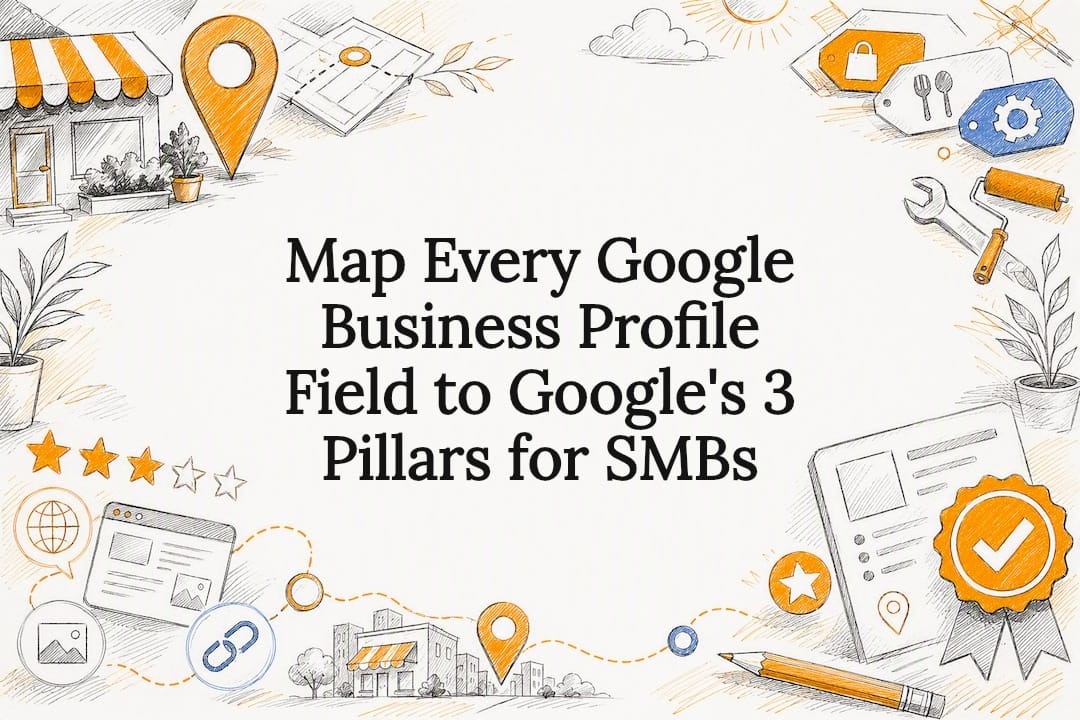 Map Every Google Business Profile Field to Google’s 3 Pillars for SMBs