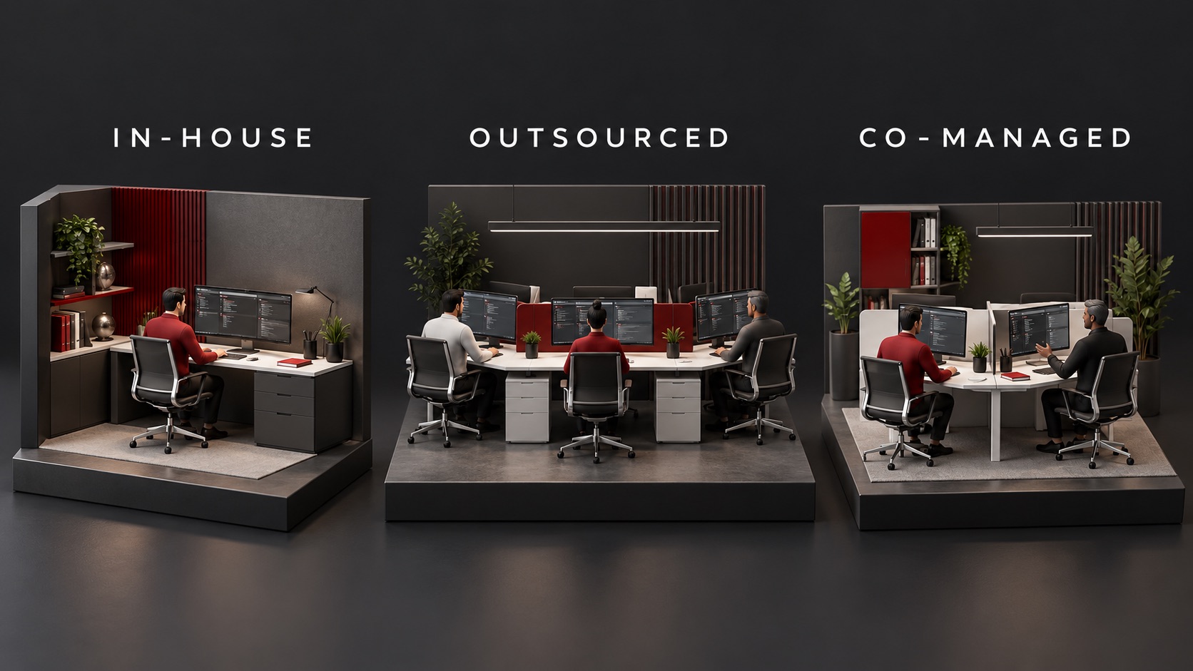 Outsourced IT Support for Small Business: When to Hire, Outsource, or Combine Both