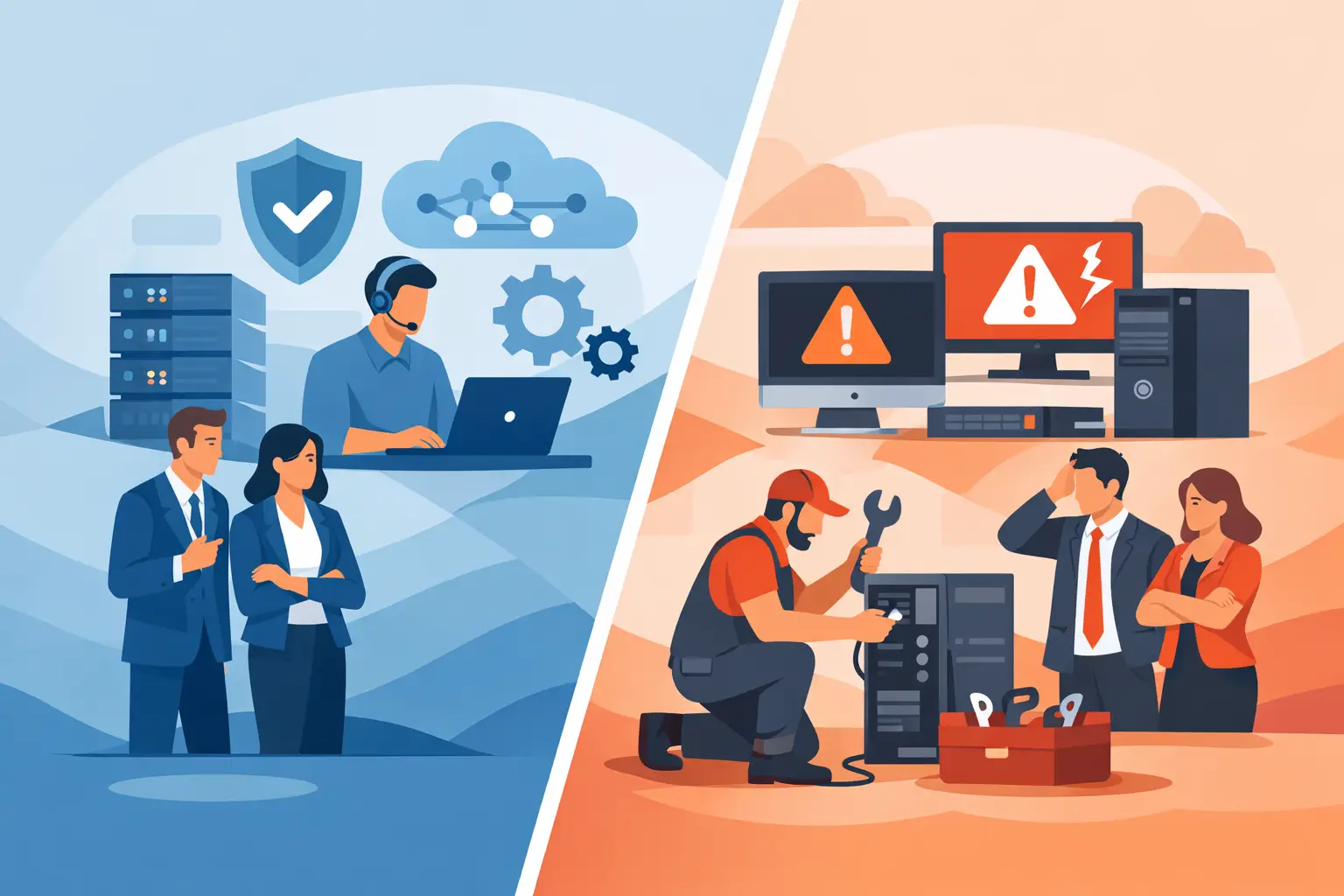 Outsourced IT vs Break Fix: Which Model Pays?