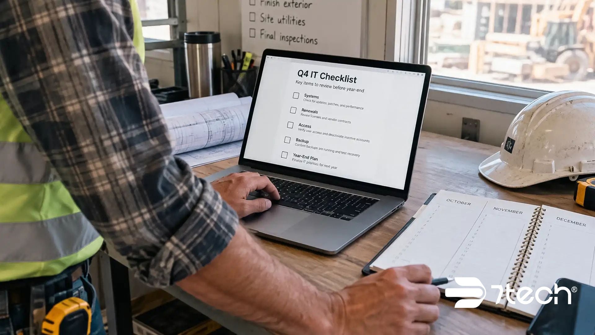 Q4 IT Checklist for General Contractors: What to Review Before Year-End