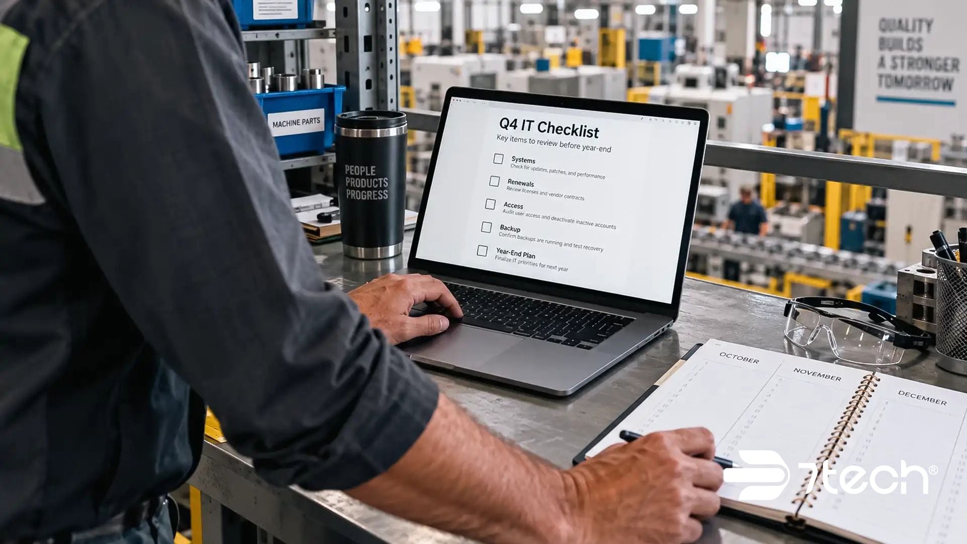Q4 IT Checklist for Manufacturers: What to Review Before Year-End