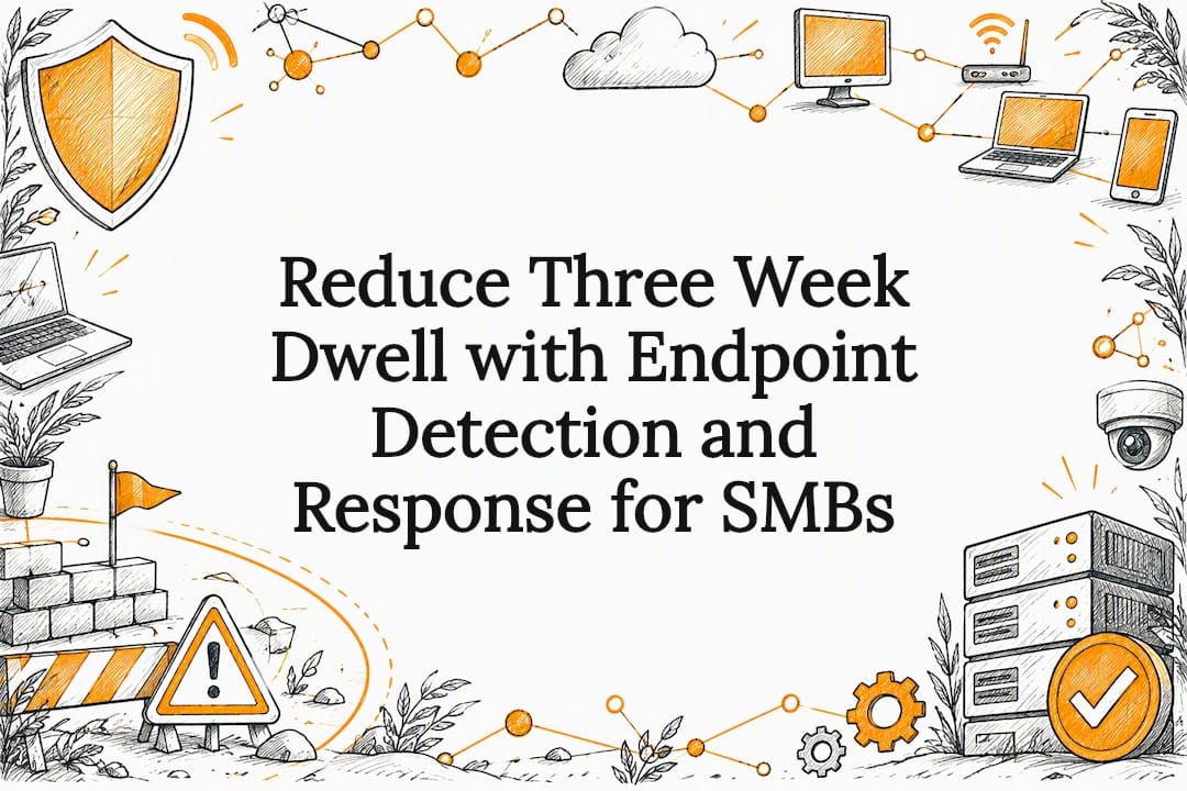 Reduce Three Week Dwell with Endpoint Detection and Response for SMBs