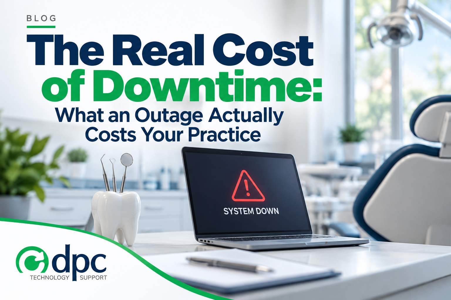 What an Outage Actually Costs Your Practice