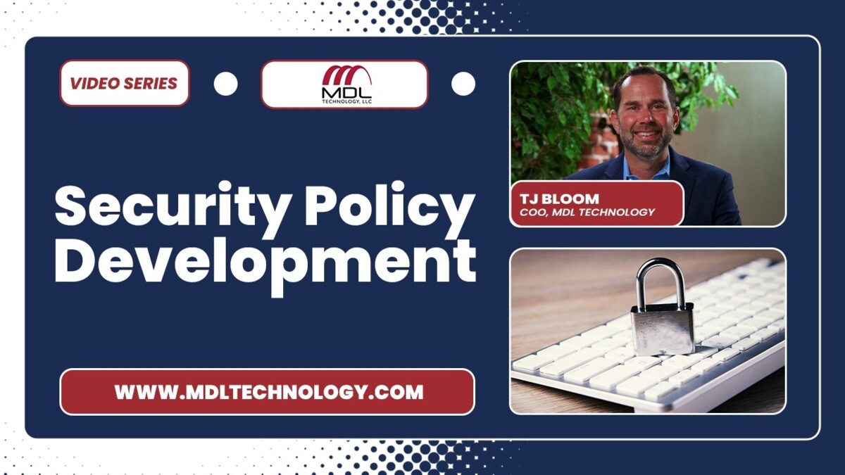 What is Security Policy Development?