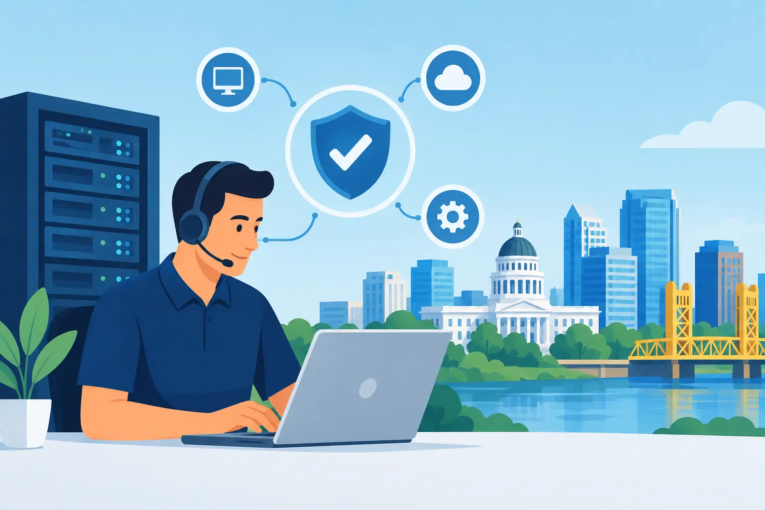 Why Business IT Support in Sacramento Prevents Downtime