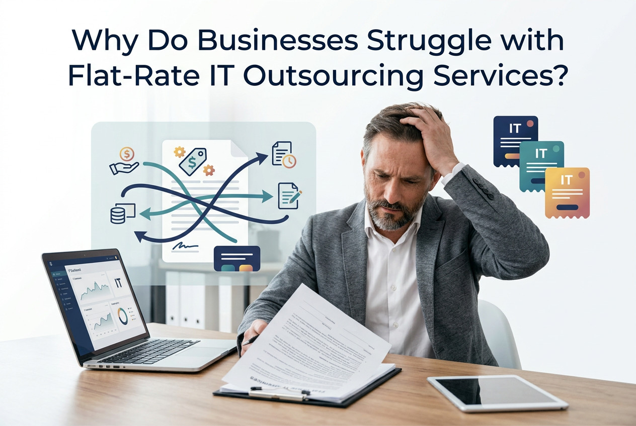Why Do Businesses Struggle with Flat-Rate IT Outsourcing Services?
