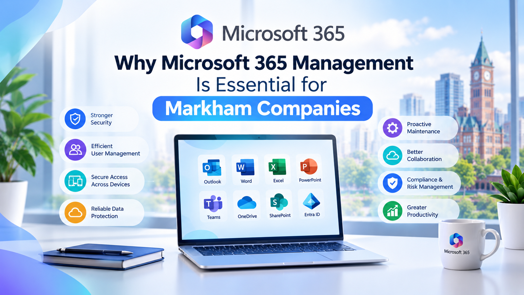 Why Microsoft 365 Management Is Essential for Markham Companies