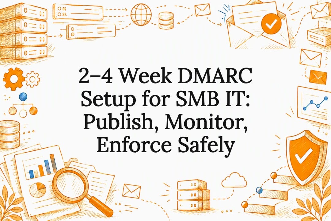 2–4 Week DMARC Setup for SMB IT: Publish, Monitor, Enforce Safely