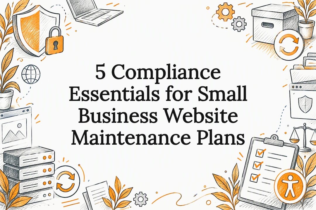 5 Compliance Essentials for Small Business Website Maintenance Plans