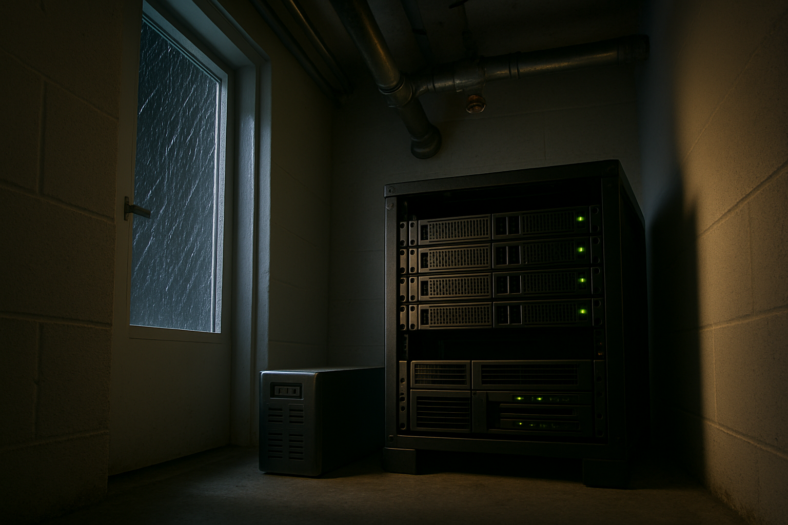 A Wet Winter Is Forecast. Where Do Your Servers Physically Sit?