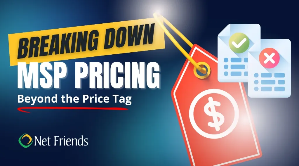 Breaking Down MSP Pricing 