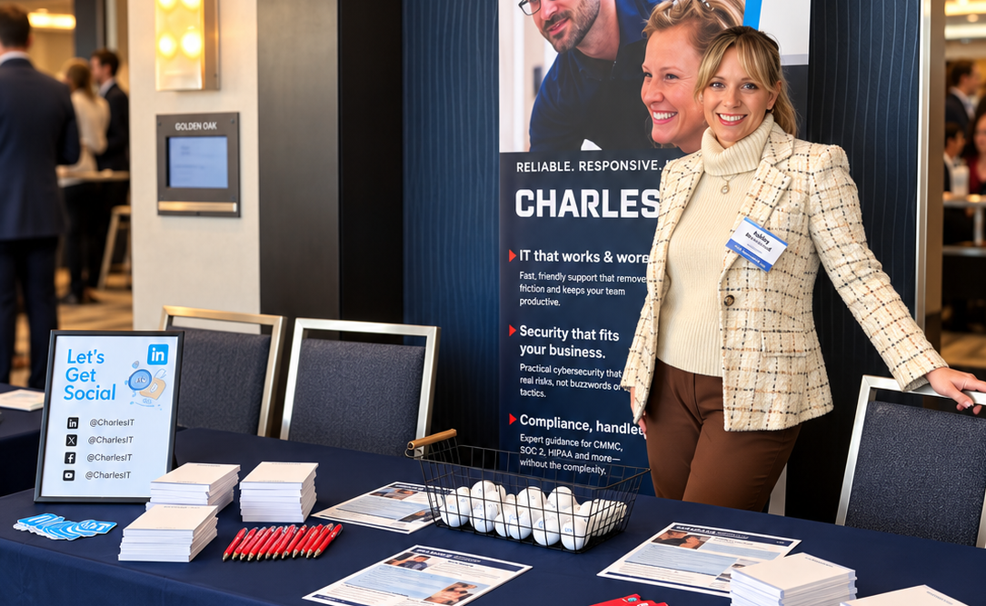 Charles IT at 3rd Annual Stamford B2B Expo
