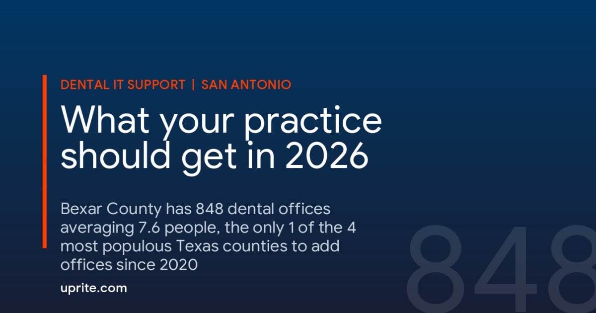 Dental IT Support in San Antonio: What Your Practice Should Get in 2026