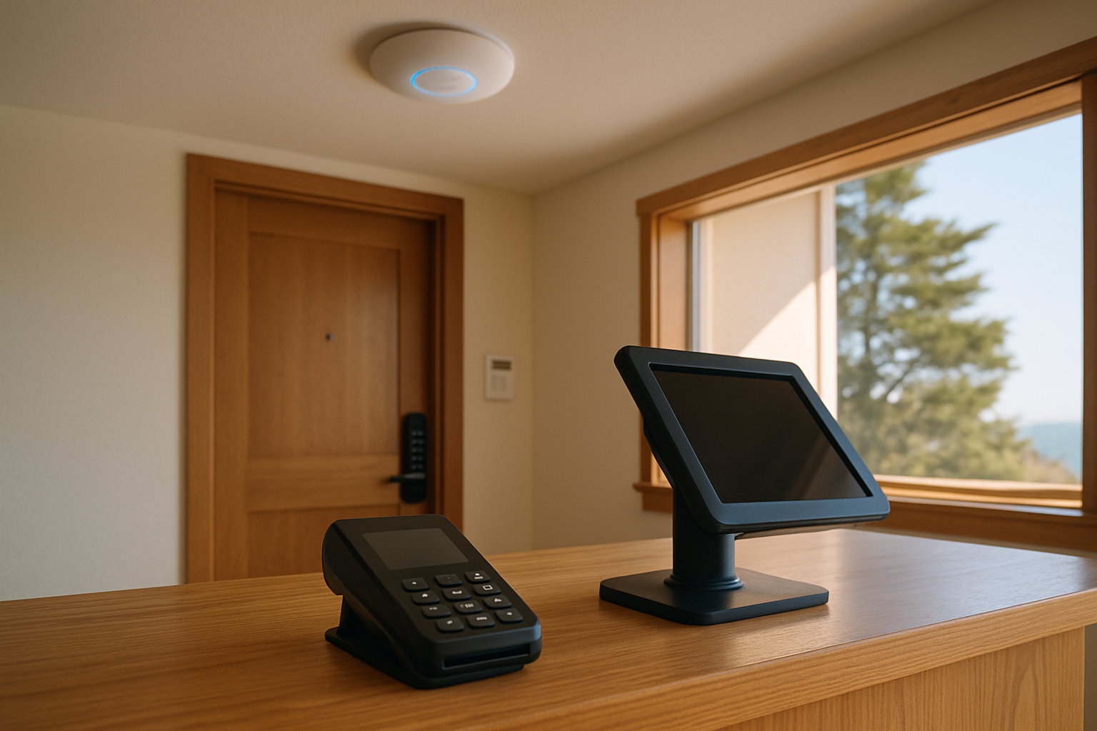 Guest WiFi, Card Readers, and Smart Locks: Who Shares Your Network?