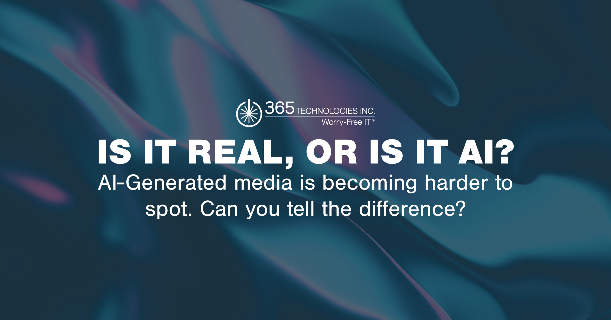Is It Real, or Is It AI?