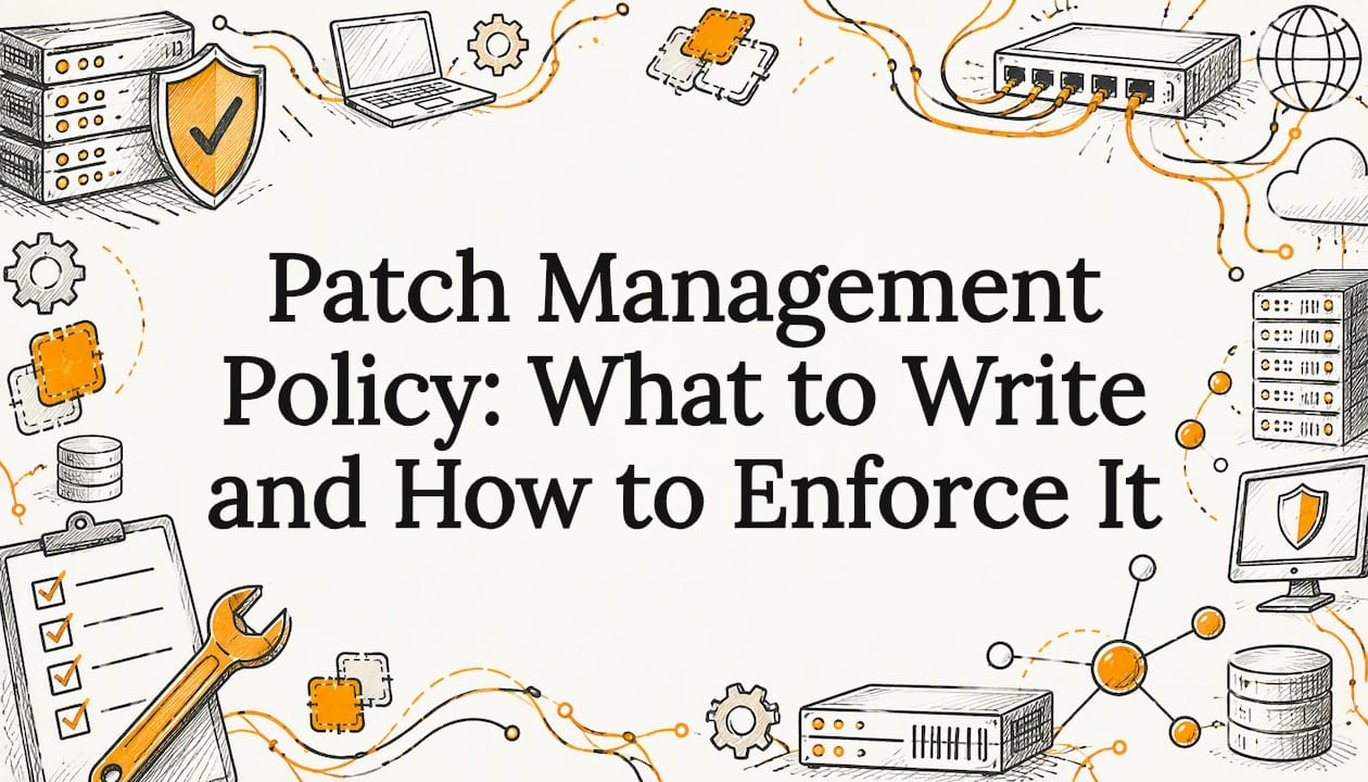 Patch Management Policy: What to Write and How to Enforce It