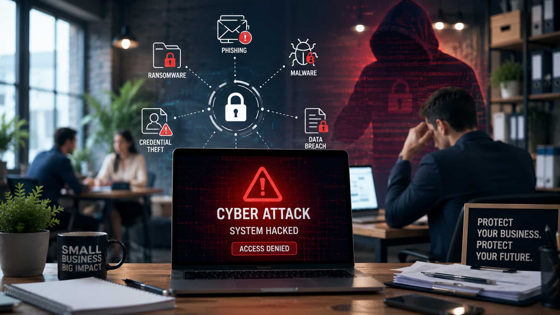 Why Small Businesses Are Targets for Cyberattacks